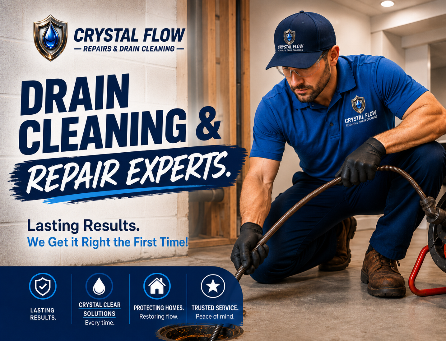 Drain cleaning and repair experts