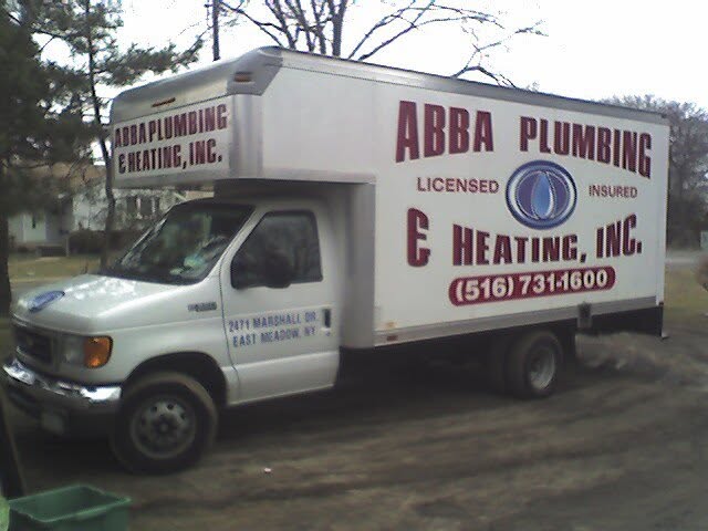 Abba Plumbing & Heating truck, East Meadow NY