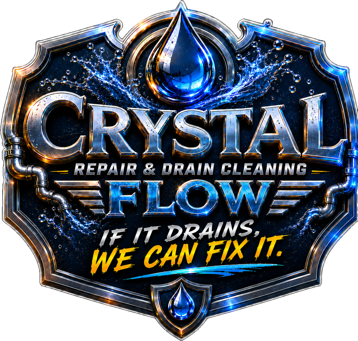 Crystal Flow Repair and Drain Cleaning